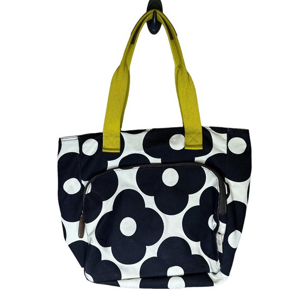 Orla Kiely Bags Orla Kiely For Target Black White Floral Purse